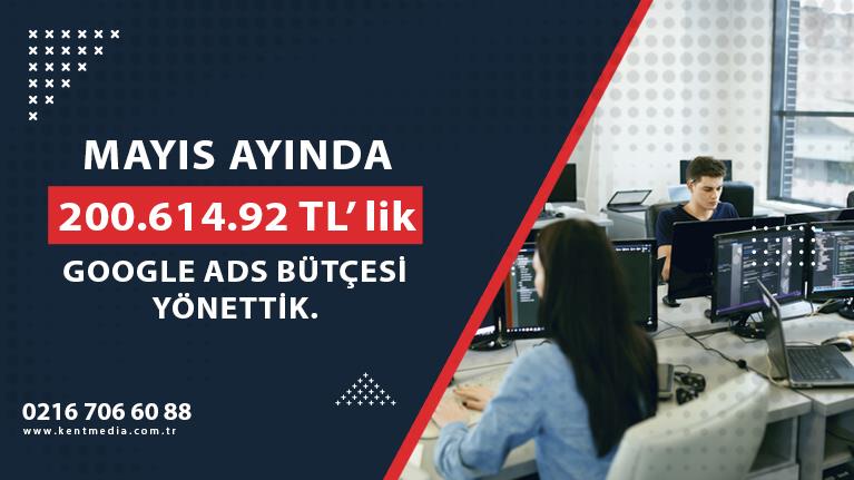 2.500 TL Google Ads Hediye Kredinizi Alın - Mayıs Ayında 200.614.92 TL’ lik Google Ads Bütçesi Yönettik.